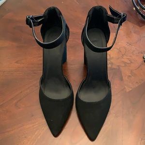 Worn once! Elegant Charlotte Russe strappy heels